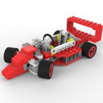 Rendered Toy Car